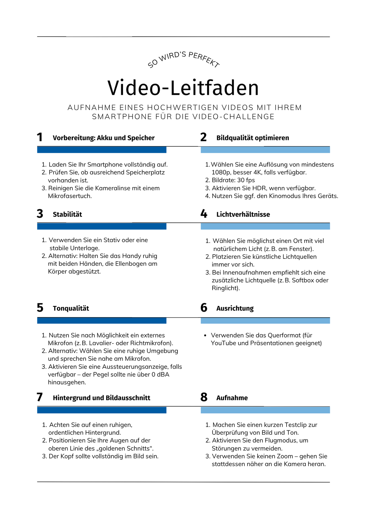 Videoleitfaden zum Herunterladen